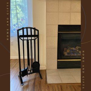 Fireplace Tool Set and Stand